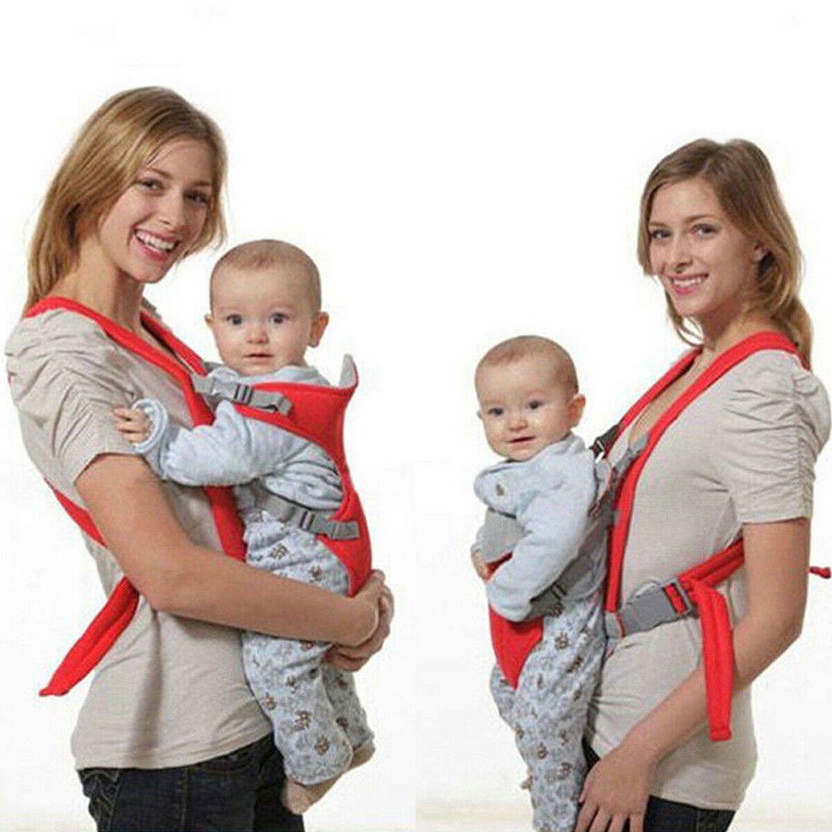 Travel-friendly baby carrier backpack, secure and adjustable for infants, high-quality fabric