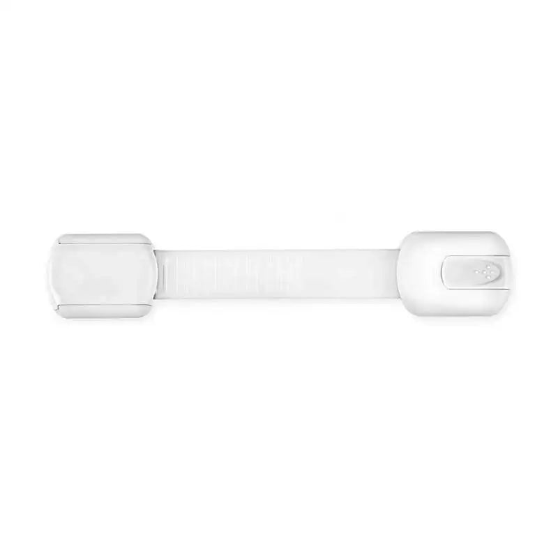 Kitchen safety: childproof cabinet locks prevent access to dangerous items