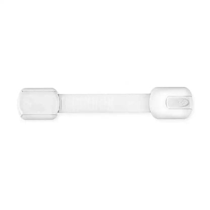 Kitchen safety: childproof cabinet locks prevent access to dangerous items