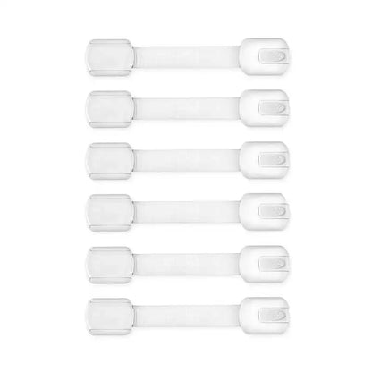Baby proofing adhesive locks for drawers and cabinets, keeping toddlers safe