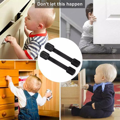 Home safety essential: adjustable child cabinet locks for peace of mind