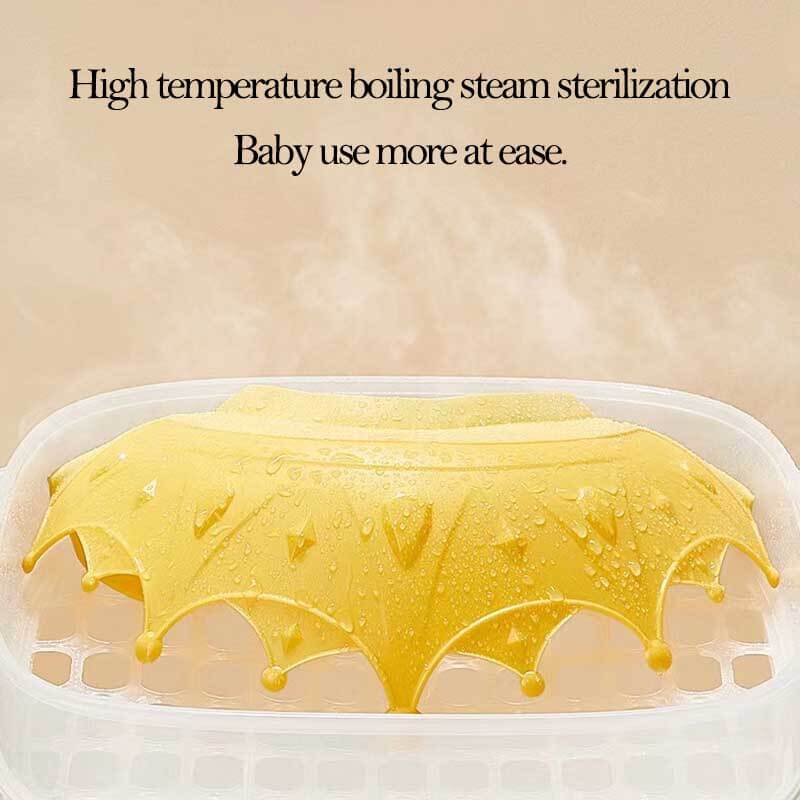 Cute waterproof baby shower cap, offering superior eye and ear protection for kids.