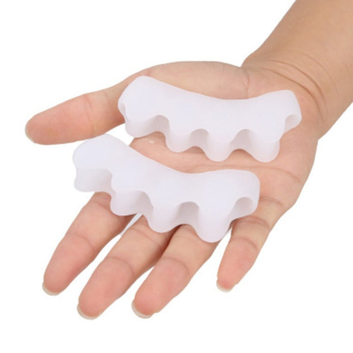 Orthopedic toe straightener designed for hammer toe, bunion, and crooked toe alignment support.