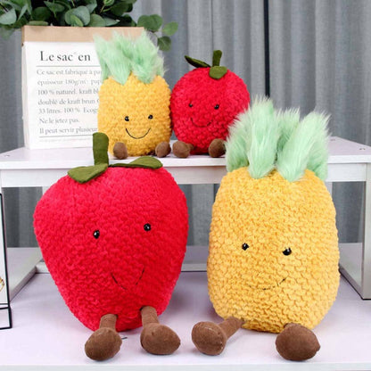 Whimsical mushroom soft toy, detailed vegetable plushie, interactive playset figure