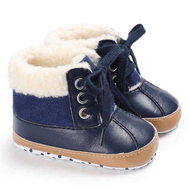 Warm baby shoes, soft sole for developing feet, hairy texture for extra comfort and style