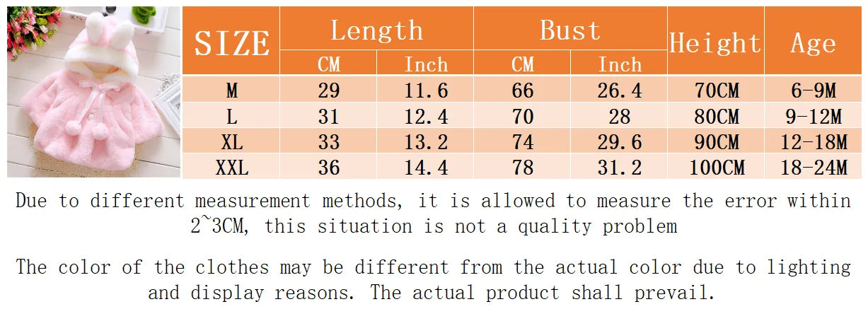 Girls' cozy hooded cartoon sweater shawl, stylish baby boutique outerwear