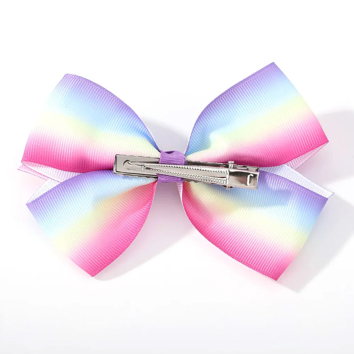 Toddler girl's stylish bow & cartoon sunglasses for sun protection. Cute baby accessories.