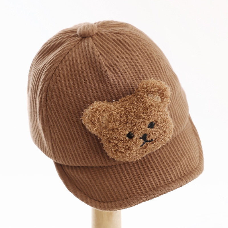 Baby bear hat: a soft, knitted pullover cap, ideal for newborns & toddlers' comfort & warmth.