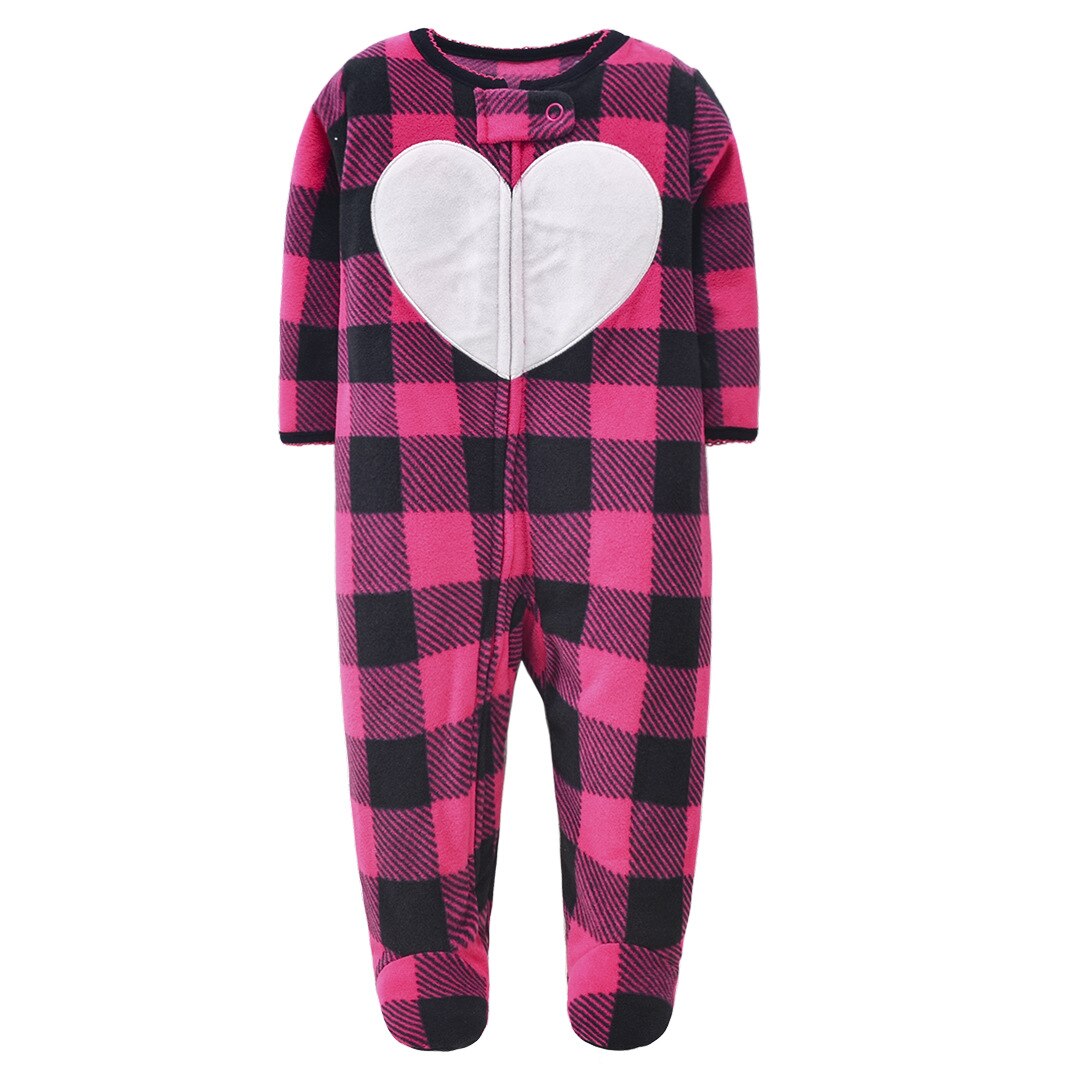 Toon Husky microfleece baby jumpsuit, a charming and soft sleepwear option for baby boys and girls.