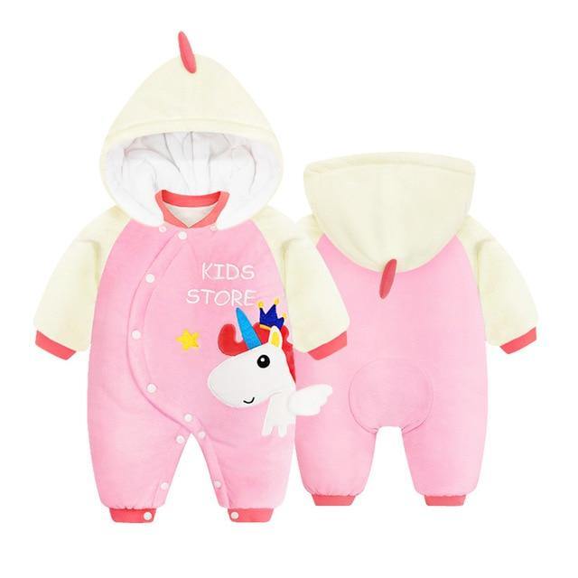 Soft touch baby plush character suit, excellent infant wear for warmth and style.