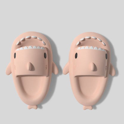 Cute shark-themed slides for children, offering comfort and safety for indoor adventures.