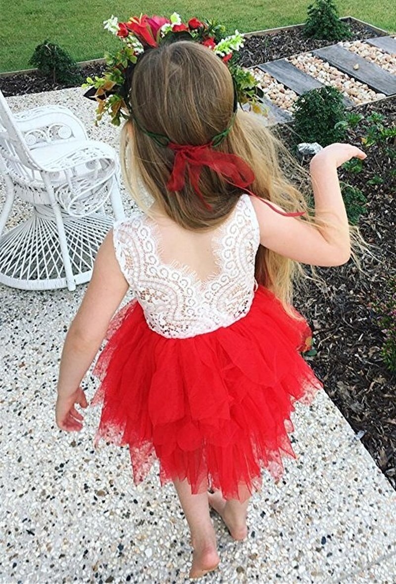 Cute yellow backless ruffle tutu dress for girls' birthdays and festive toddler fashion.