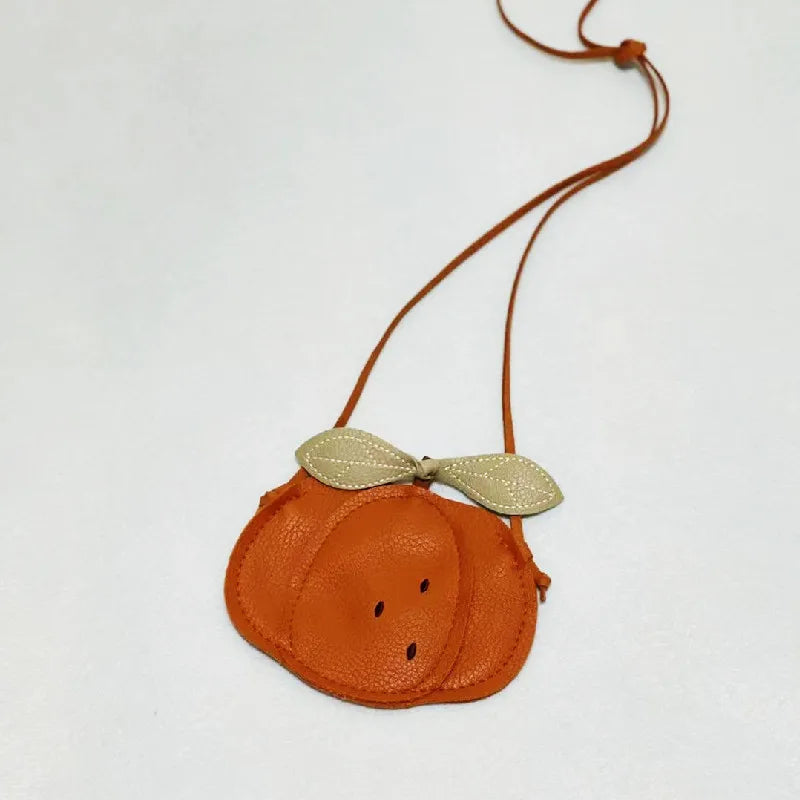 Toddler's red cartoon fox crossbody bag, sized perfectly for children's small essentials