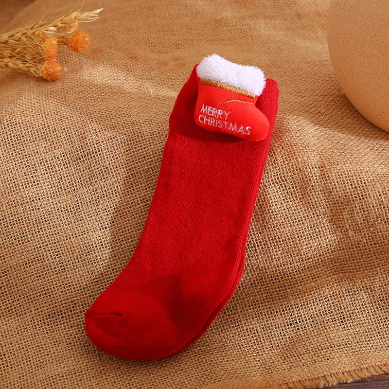 Close-up of a non-slip sole on a 3D animal baby sock, ensuring toddler safety.