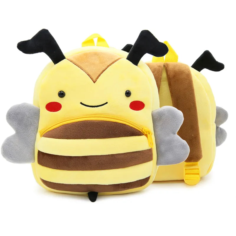 Friendly frog plush backpack, a unique 'kids backpack' for creative minds.