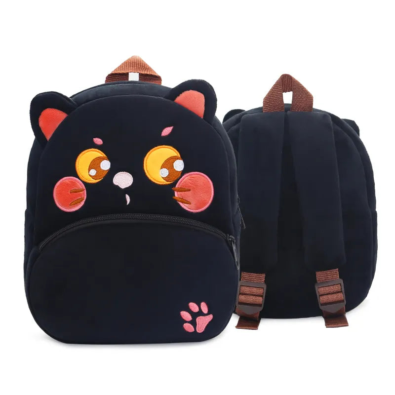 Happy duck plush backpack, 'toddler bag' in yellow, great for outings.