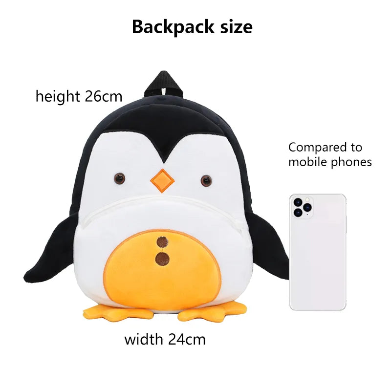 Sweet bunny plush backpack for girls, vibrant pink, a charming preschool bag.