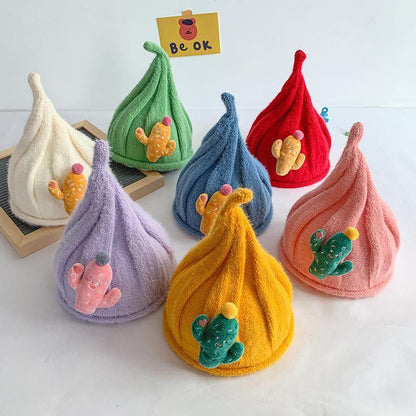Adorable red gnome knit beanie for baby, soft cotton wool, perfect for winter fashion.
