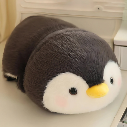 Two reversible stuffed animals, one in each flipped design, soft kids toy for creative imaginative play