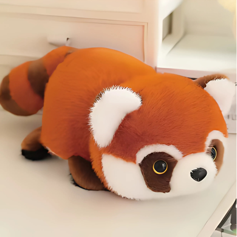 Kids reversible animal plush toy, a unique 2-in-1 flip design, ideal soft toy for travel and play