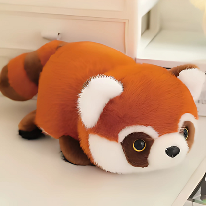 Kids reversible animal plush toy, a unique 2-in-1 flip design, ideal soft toy for travel and play