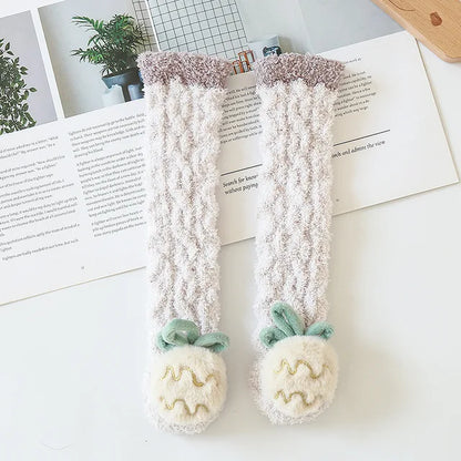 Vibrant 'Rainbow Stripes' cotton leg warmers for infants, adding cheer to any outfit