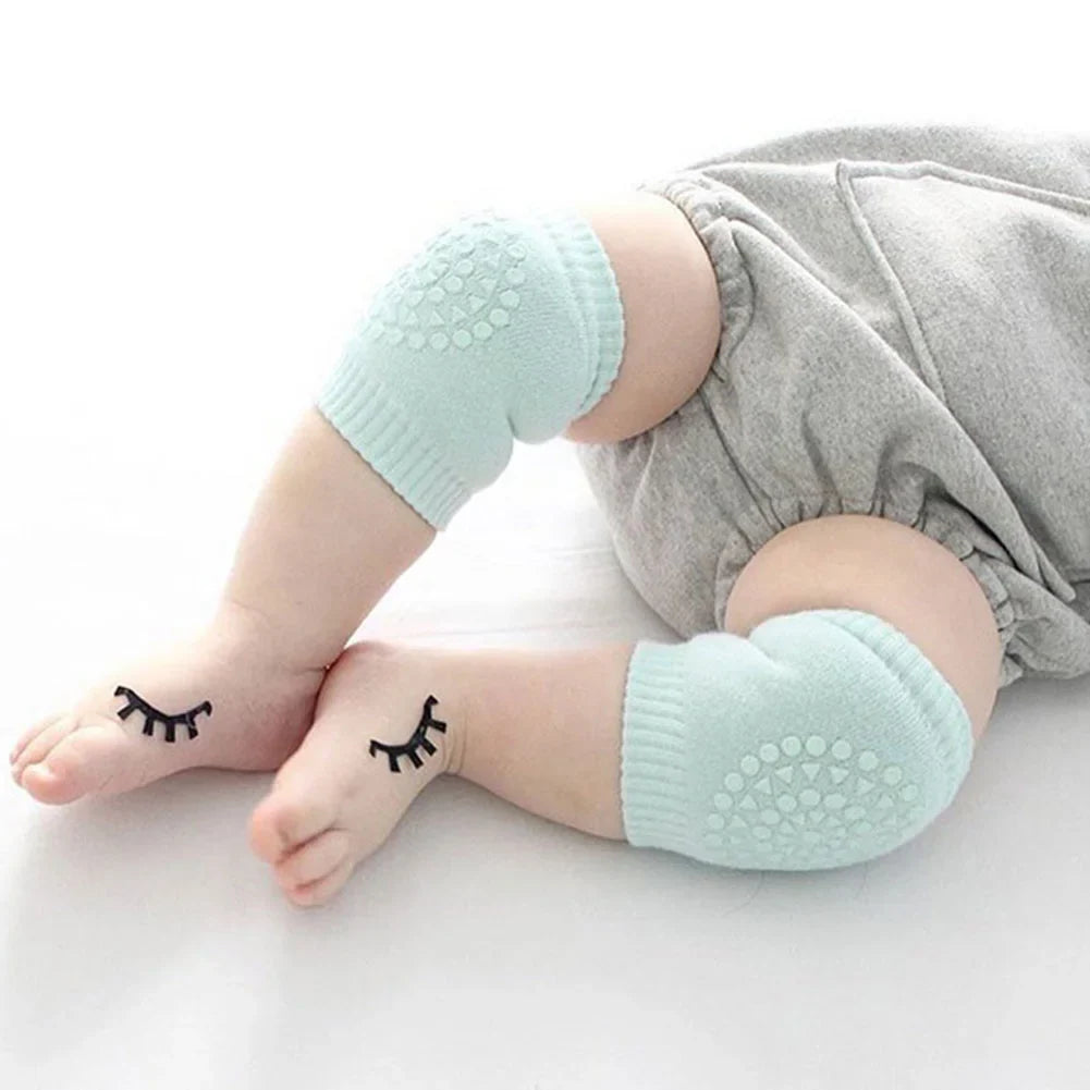 Baby leg warmers and elbow protection in a pack, essential anti-skid gear for crawling babies