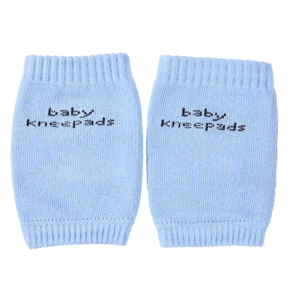 Set of four, colorful anti-skid baby knee & elbow cushions, ideal toddler protector for active babies