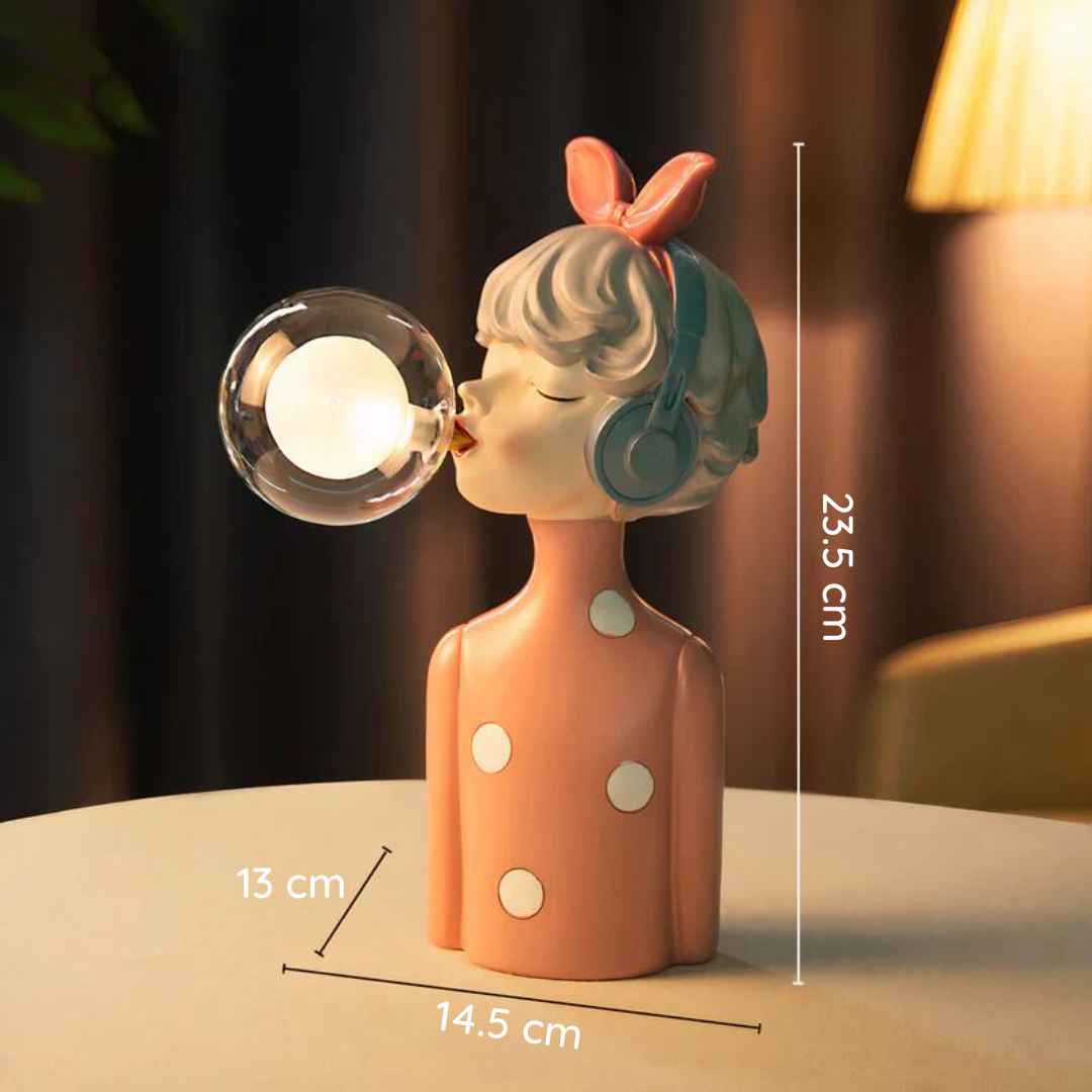 CraftGlow handmade table lamp, stylish home lighting complementing modern living room decor.