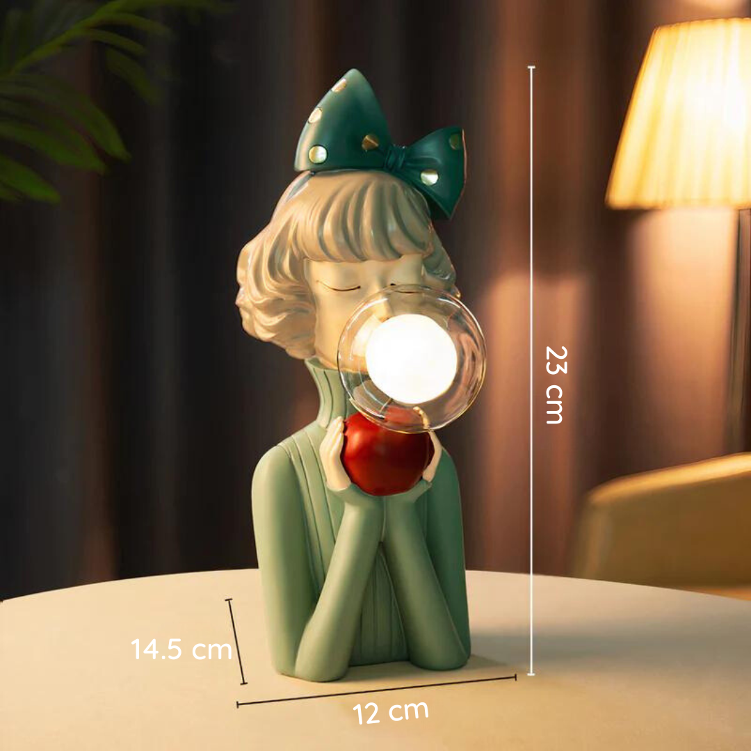 Expertly crafted CraftGlow table lamp, modern artisan lighting for unique home aesthetics.