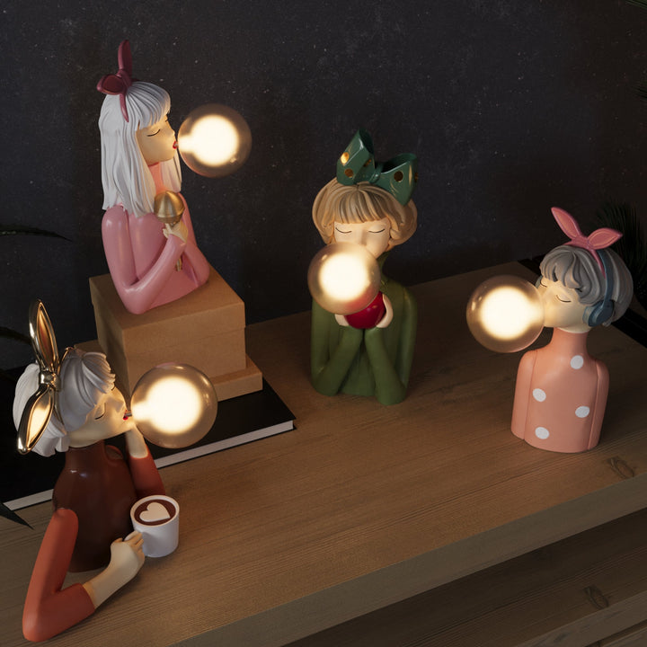 Artisanal CraftGlow lamp, unique texture & modern design. Perfect home lighting for contemporary decor.