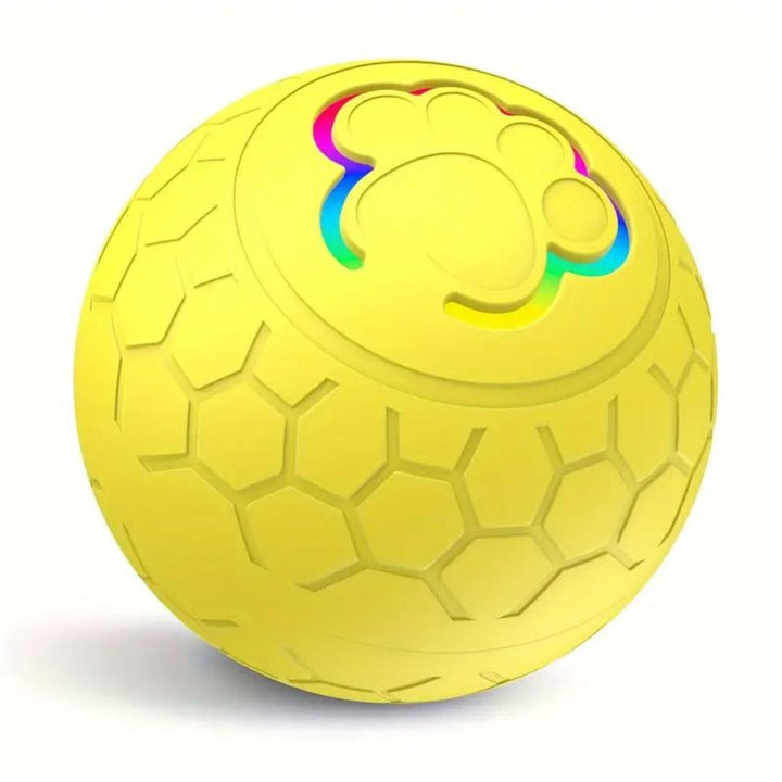 Waterproof interactive bouncing dog toy for active playtime and pet enrichment.