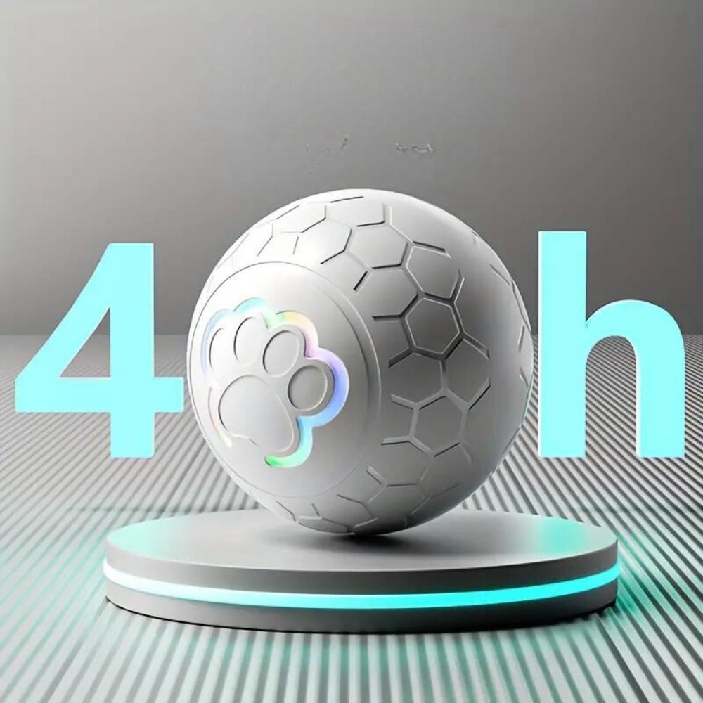 Durable waterproof interactive pet toy ball for dogs, perfect for fun & enrichment.