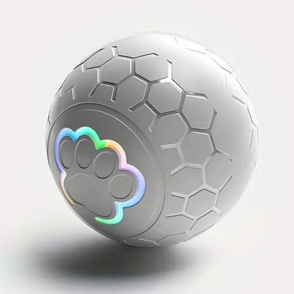 Fun automatic bouncing dog toy ball for mental stimulation & exercise.