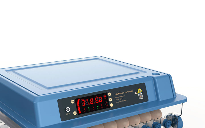 Effortless automatic egg hatcher machine, perfect for poultry breeding with accurate temp & humidity.