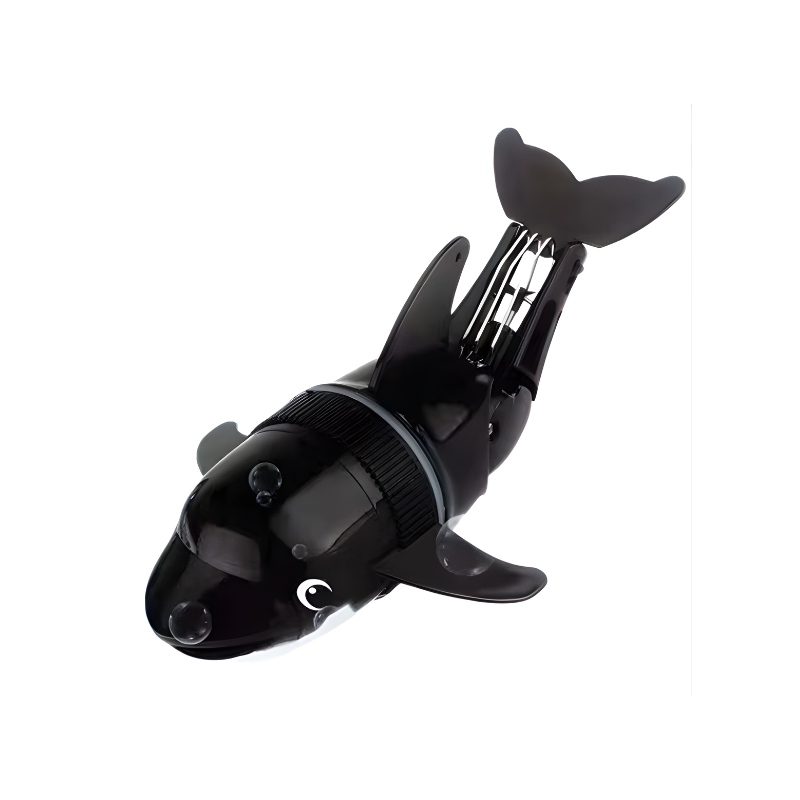 Toddler-friendly automatic swimming dolphin toy, engaging gift for kids' bath playtime