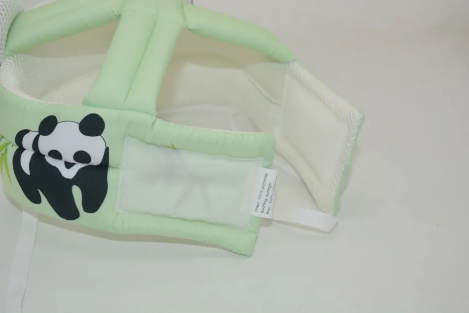 Head protection for babies, adjustable animal helmet for crawling and play