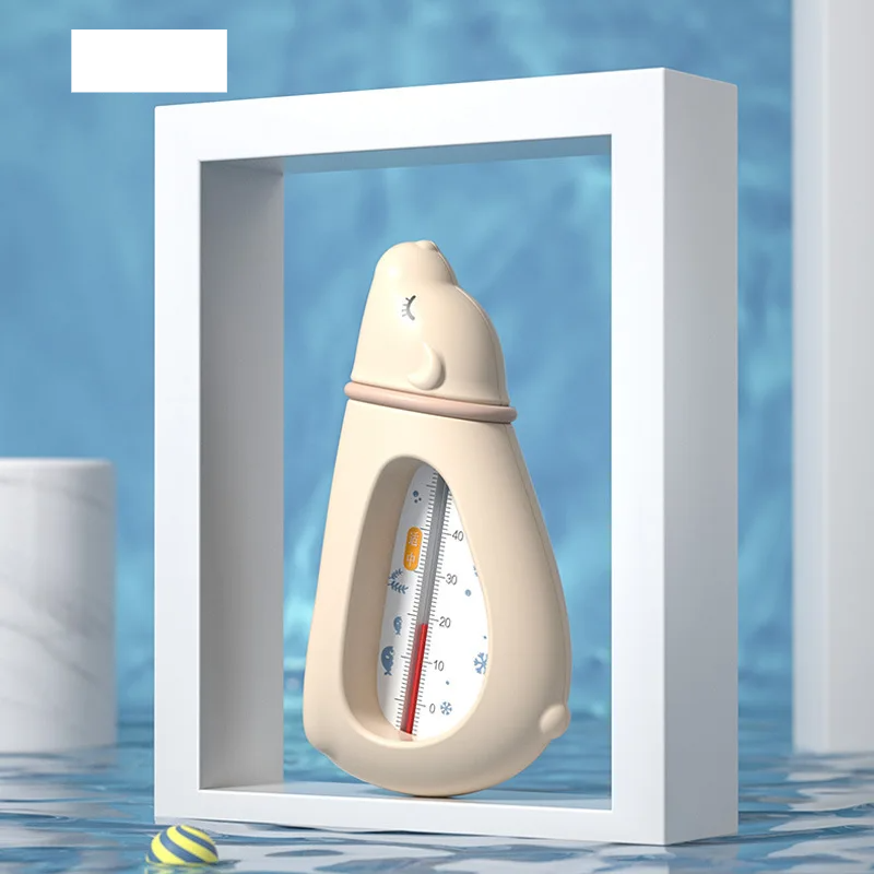 Compact aircraft bath thermometer, perfect for travel and home use to check water temperature.