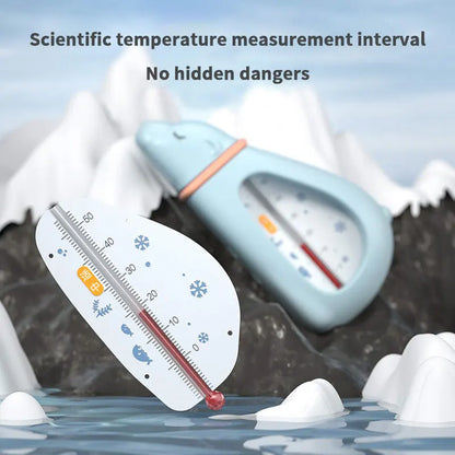 Aircraft design baby bath thermometer, an accurate and cute gadget for managing water temperature.