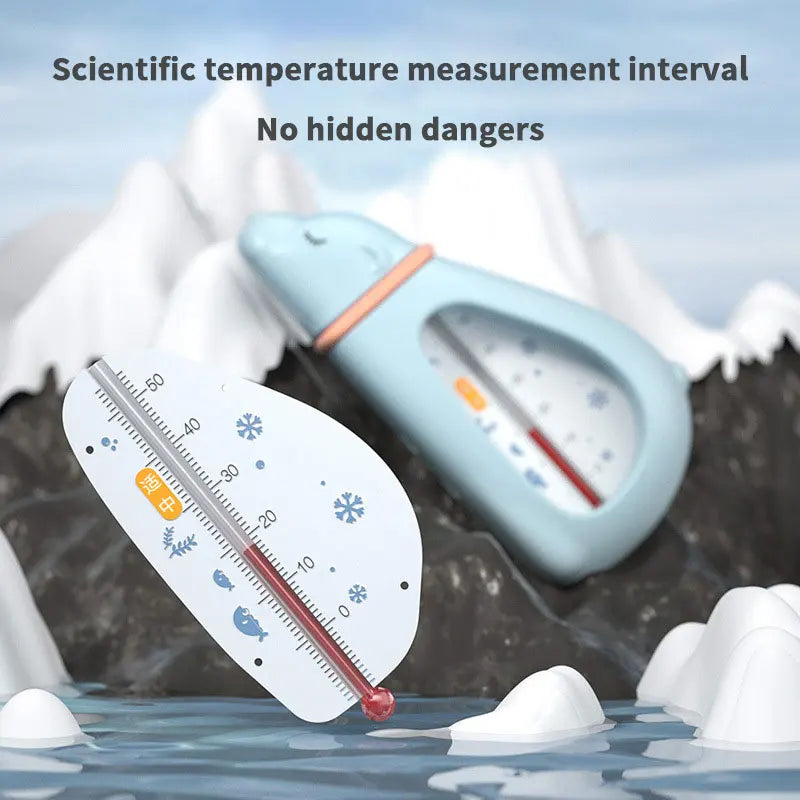 Baby safety bath thermometer shaped like an aircraft, essential for newborn care and comfort.