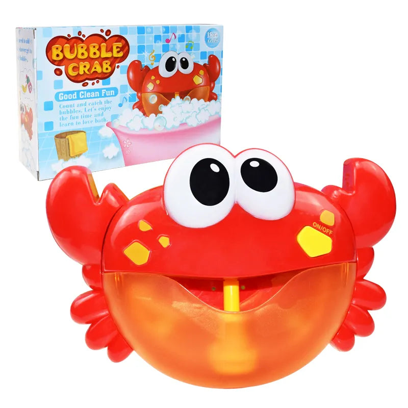 Baby Animal Bubble Bath Toy, a fun water play gift for kids featuring a crab design
