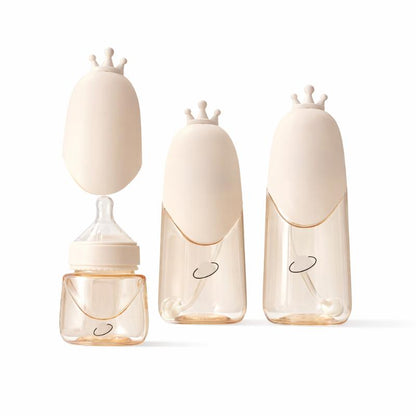 Close-up of Anti-Colic Silicone Bottle nipple, designed for baby's comfortable nursing and feeding