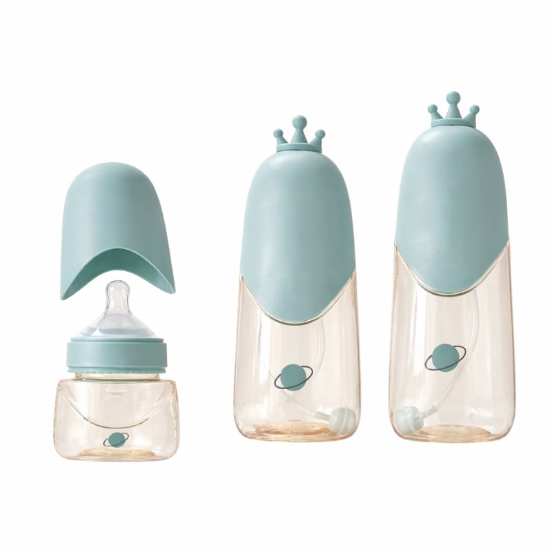 Ergonomic design of the Baby Anti-Colic Bottle, easy to hold for safe and gentle infant feeding