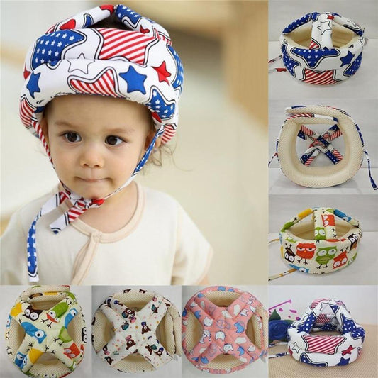 Baby anti-collision safety hat for crawling and walking, shock absorbent infant head protection gear