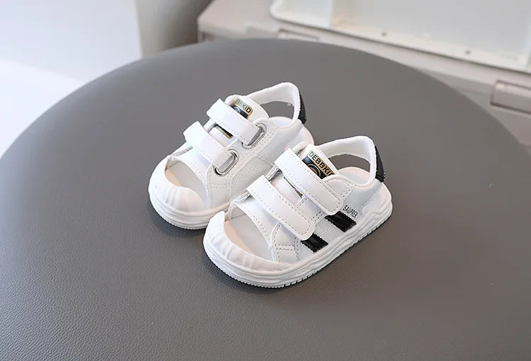 Soft sole baby sandals, anti-slip design for toddler safety