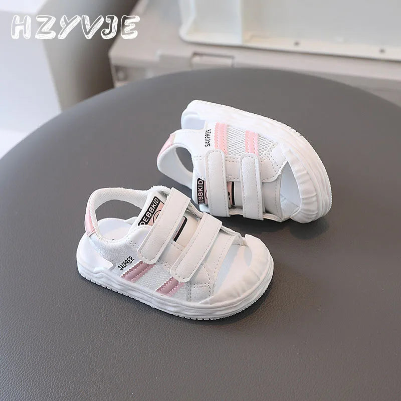Baby footwear: soft-sole anti-slip sandals for active toddlers