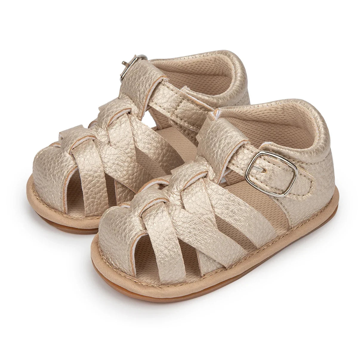 Summer baby anti-slip sandals with a comfy soft sole for infants