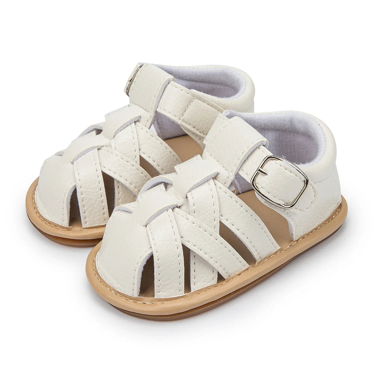 First walking shoes for babies, anti-slip soft sole design for support