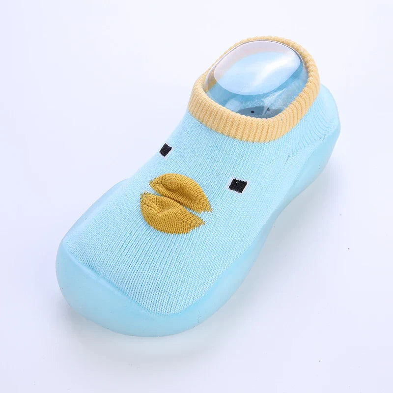 Soft sole baby footwear, perfect for toddlers' first steps and indoor play