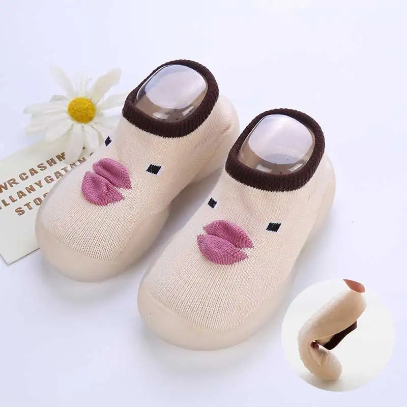 Kids fashion baby sock shoes, designed for breathability and non-slip safety
